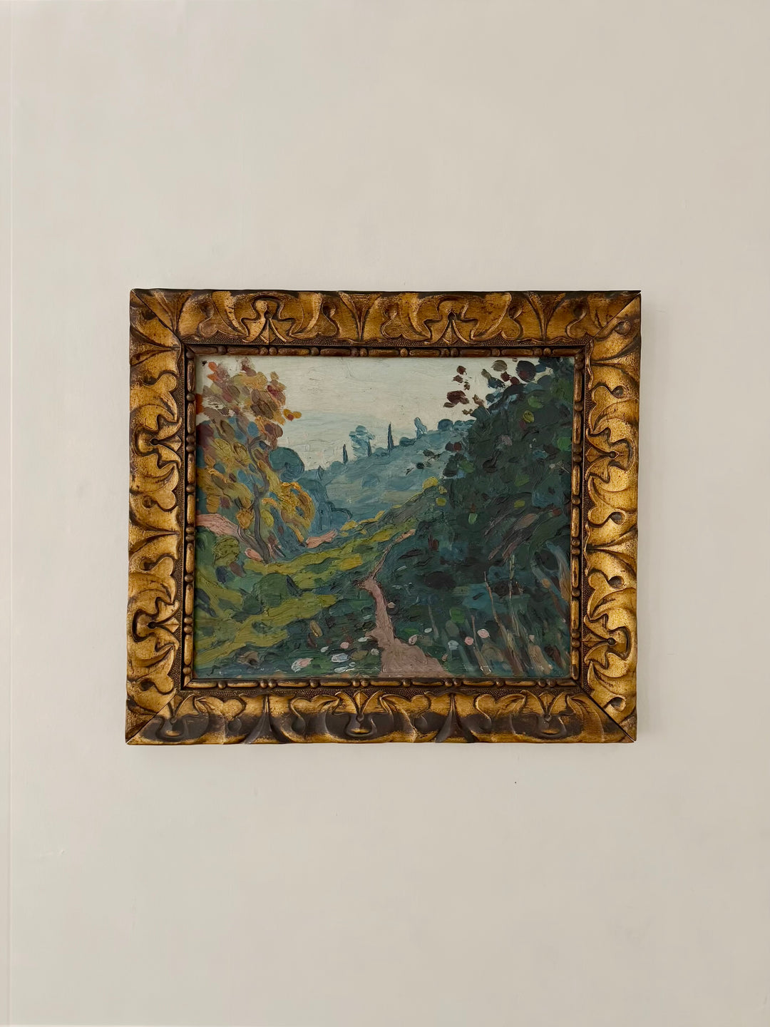 The Green Valley | Spanish Expressionist Oil Painting