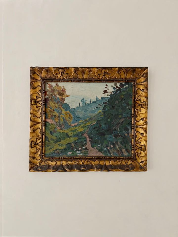 The Green Valley | Spanish Expressionist Oil Painting