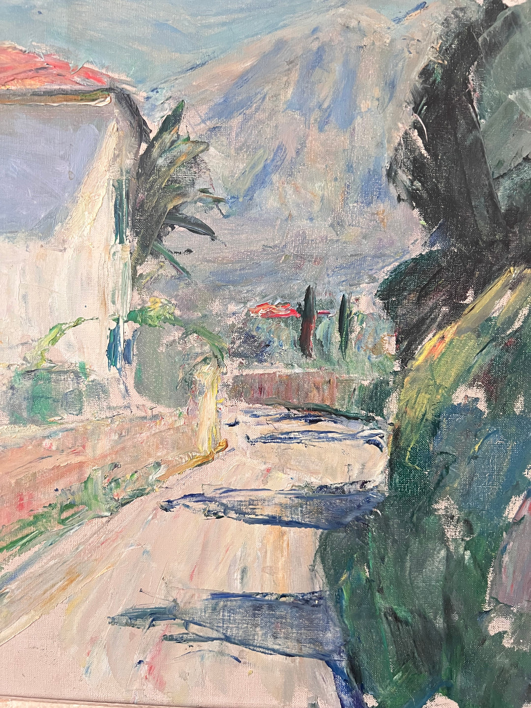 Towards the Mountains