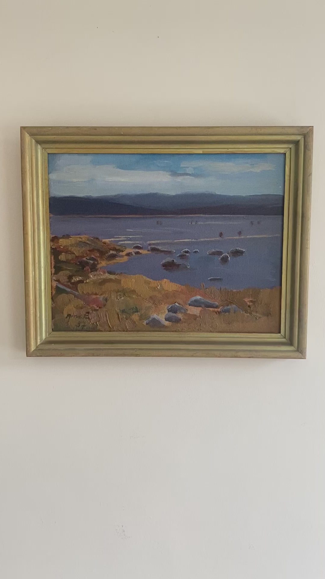 Seascape in Autumn Colours